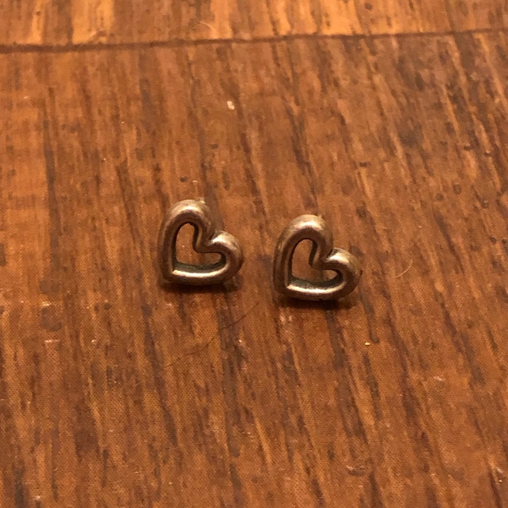 James Avery Heart Stud Earring